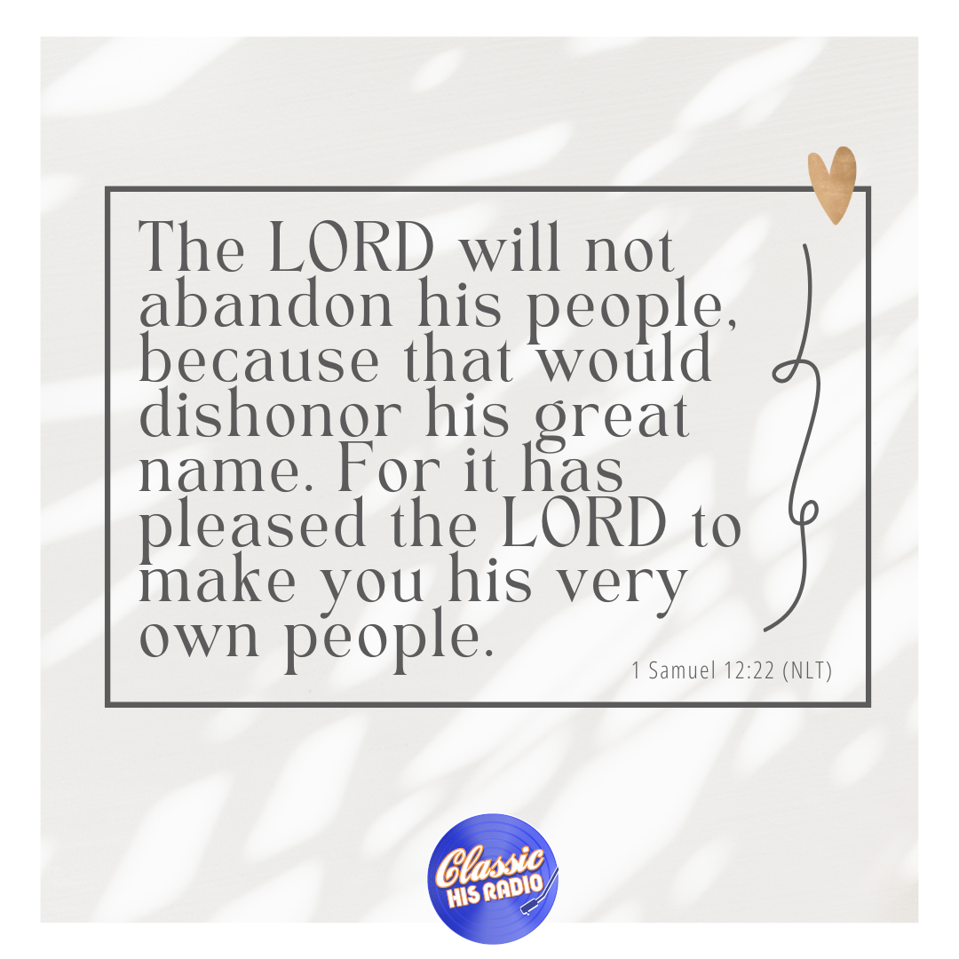 1 Samuel 12:22 - Verse of the Day