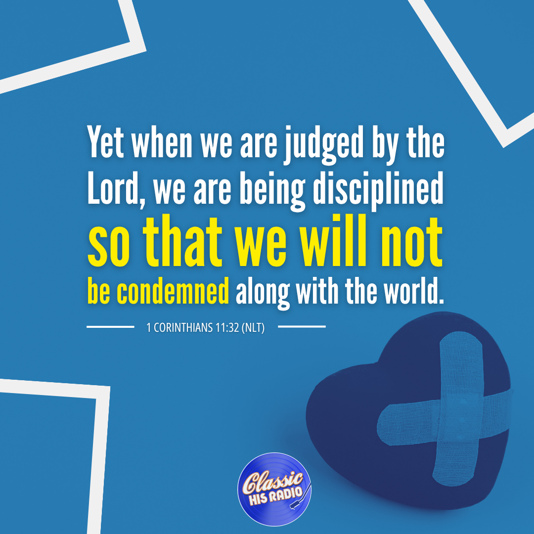 1 Corinthians 11:32 - Verse of the Day