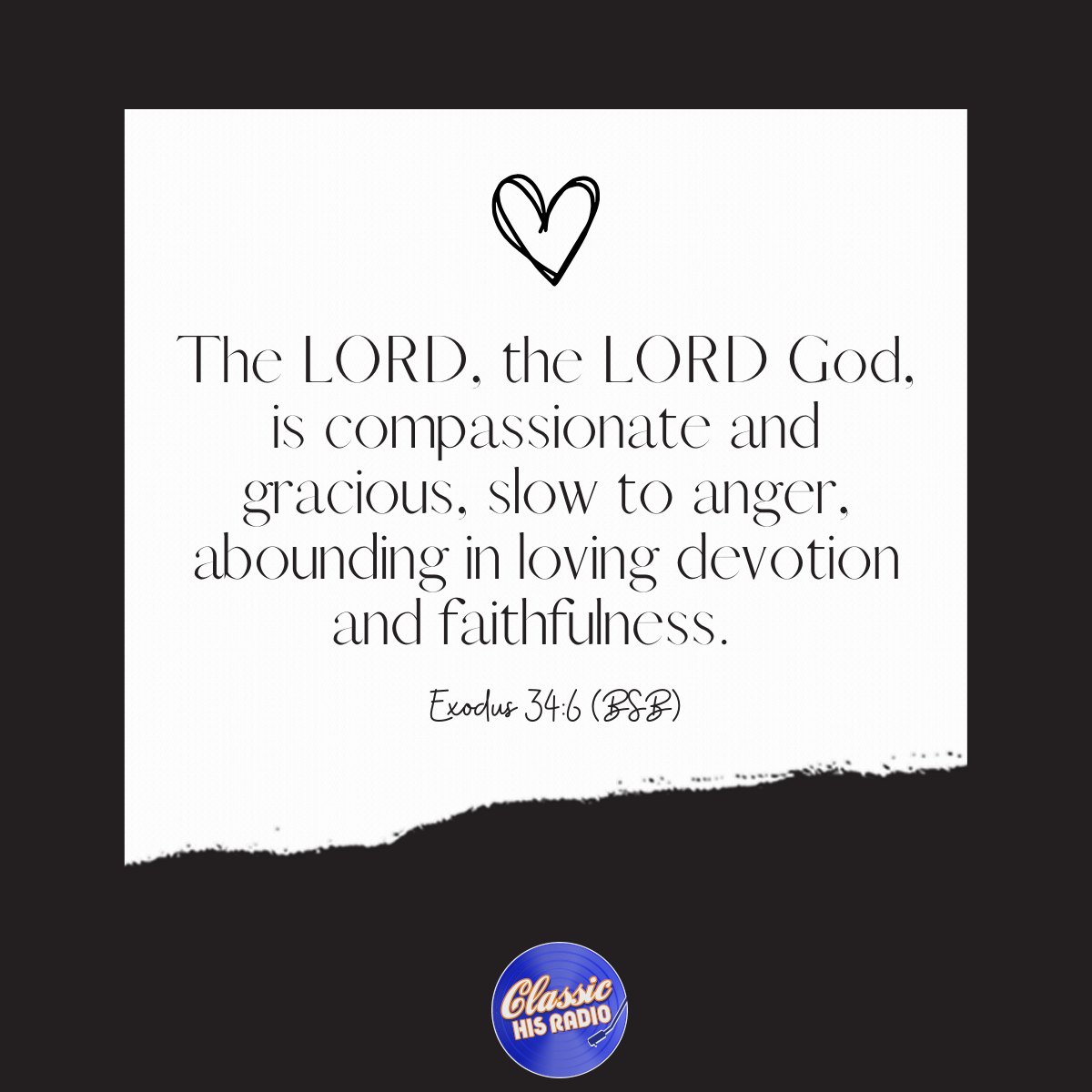 Exodus 34:6 - Verse of the Day