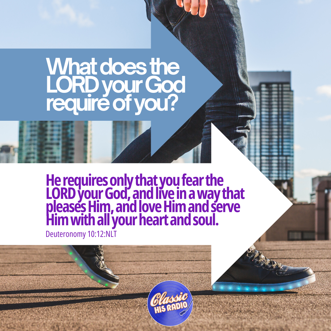 Deuteronomy 10:12 - Verse of the Day