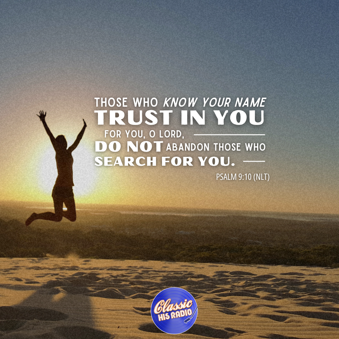 Psalm 9:10 - Verse of the Day