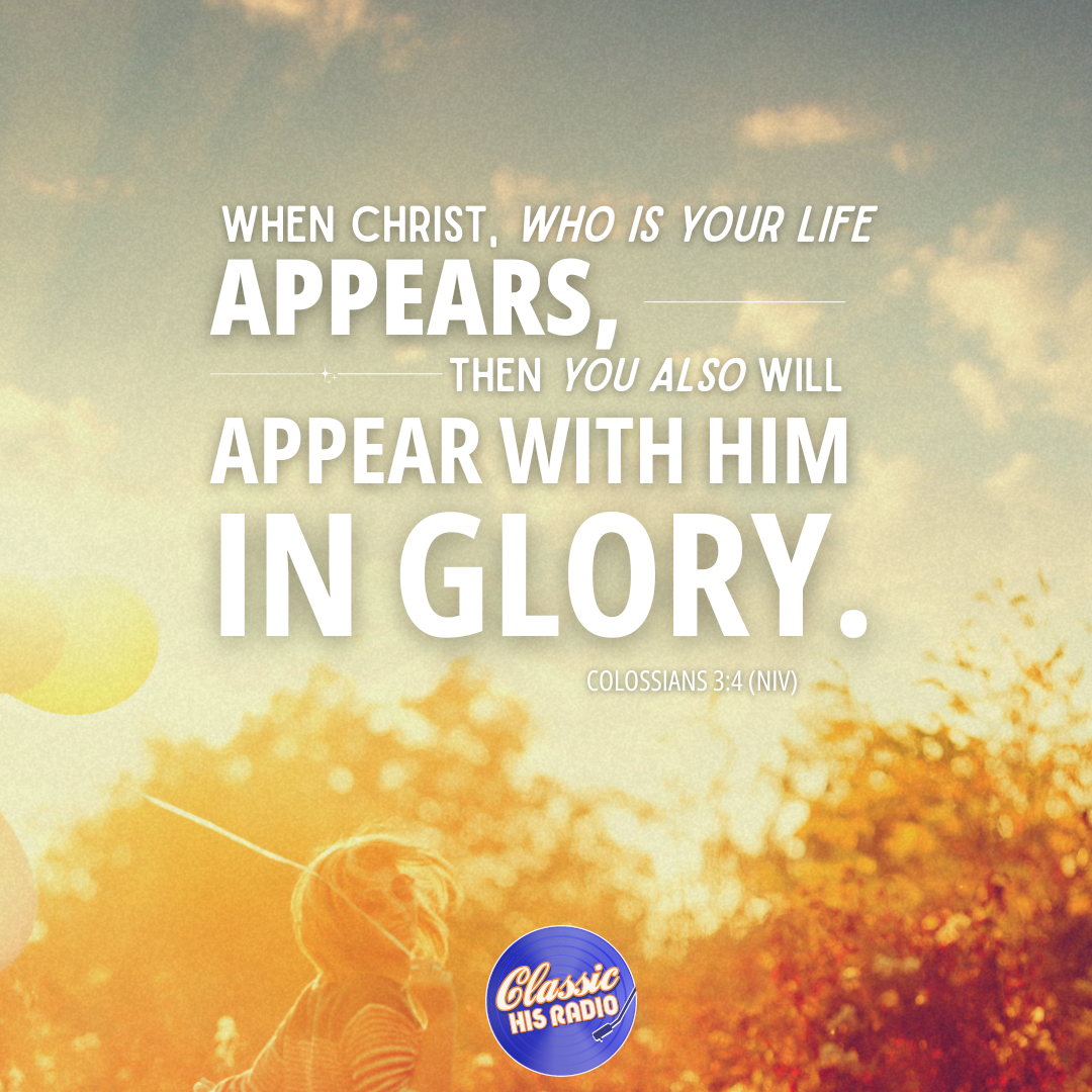 Colossians 3:4 - Verse of the Day