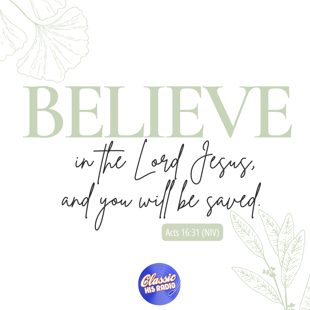 Acts 16:31 - Verse of the Day