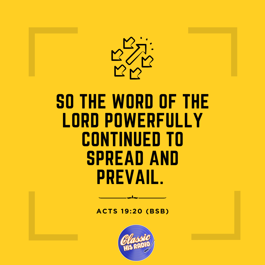 Acts 19:20 - Verse of the Day