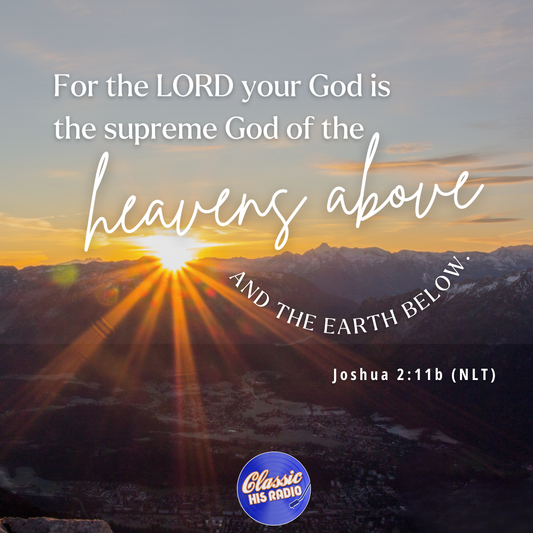 Joshua 2:11b - Verse of the Day