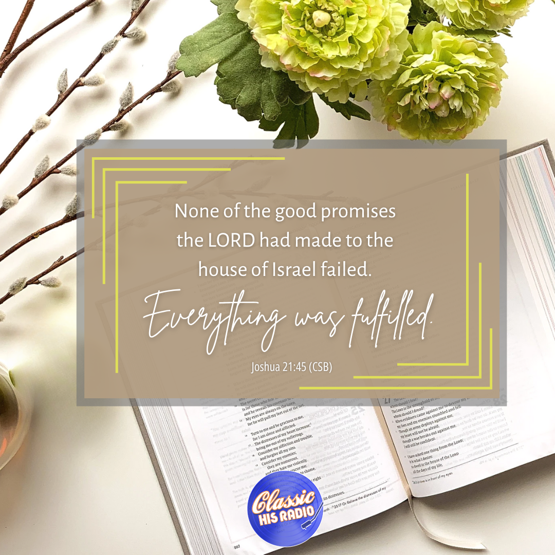 Joshua 21:45 - Verse of the Day