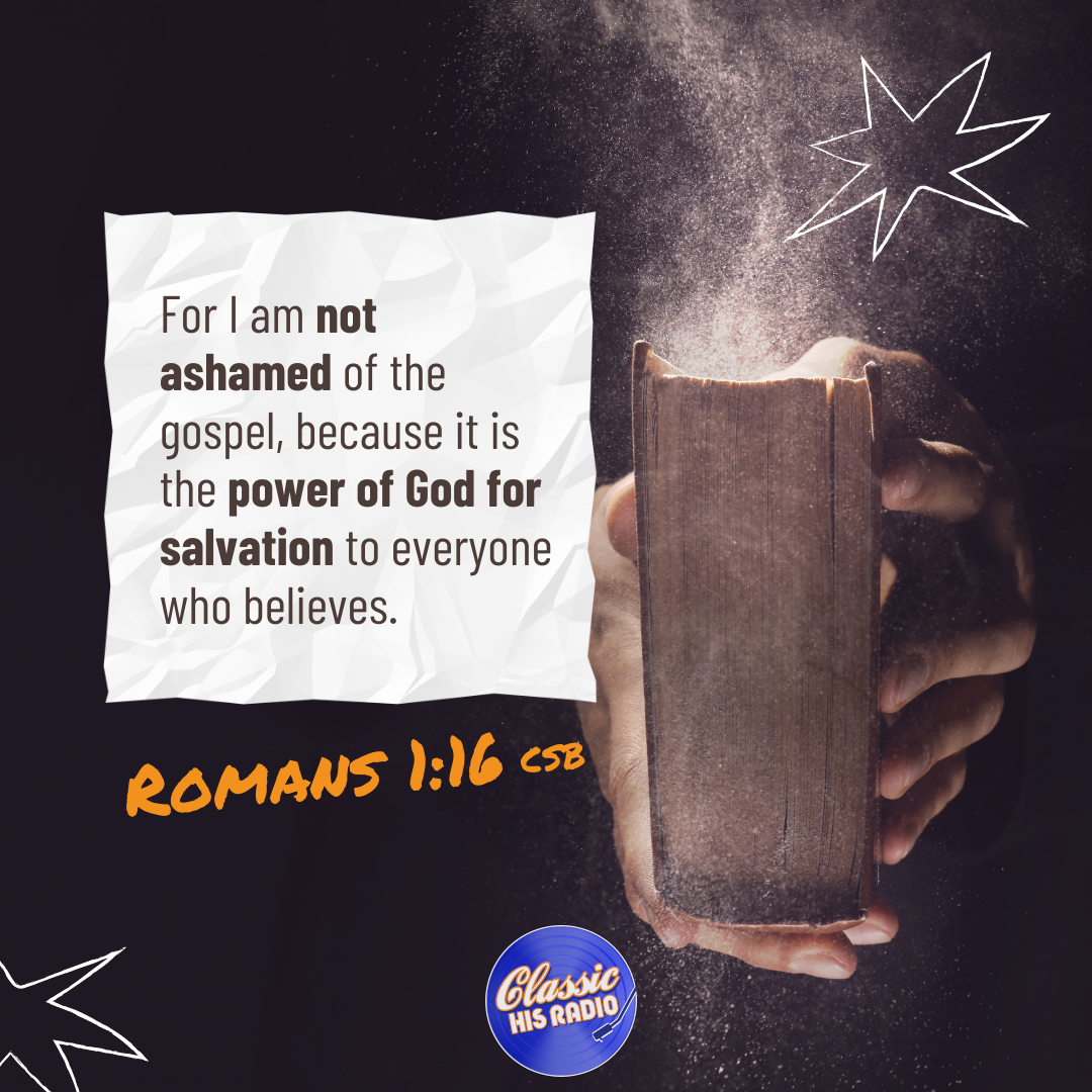 Romans 1:16 - Verse of the Day