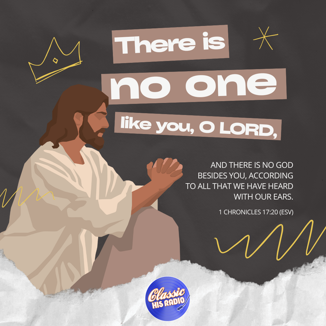 1 Chronicles 17:20 - Verse of the Day