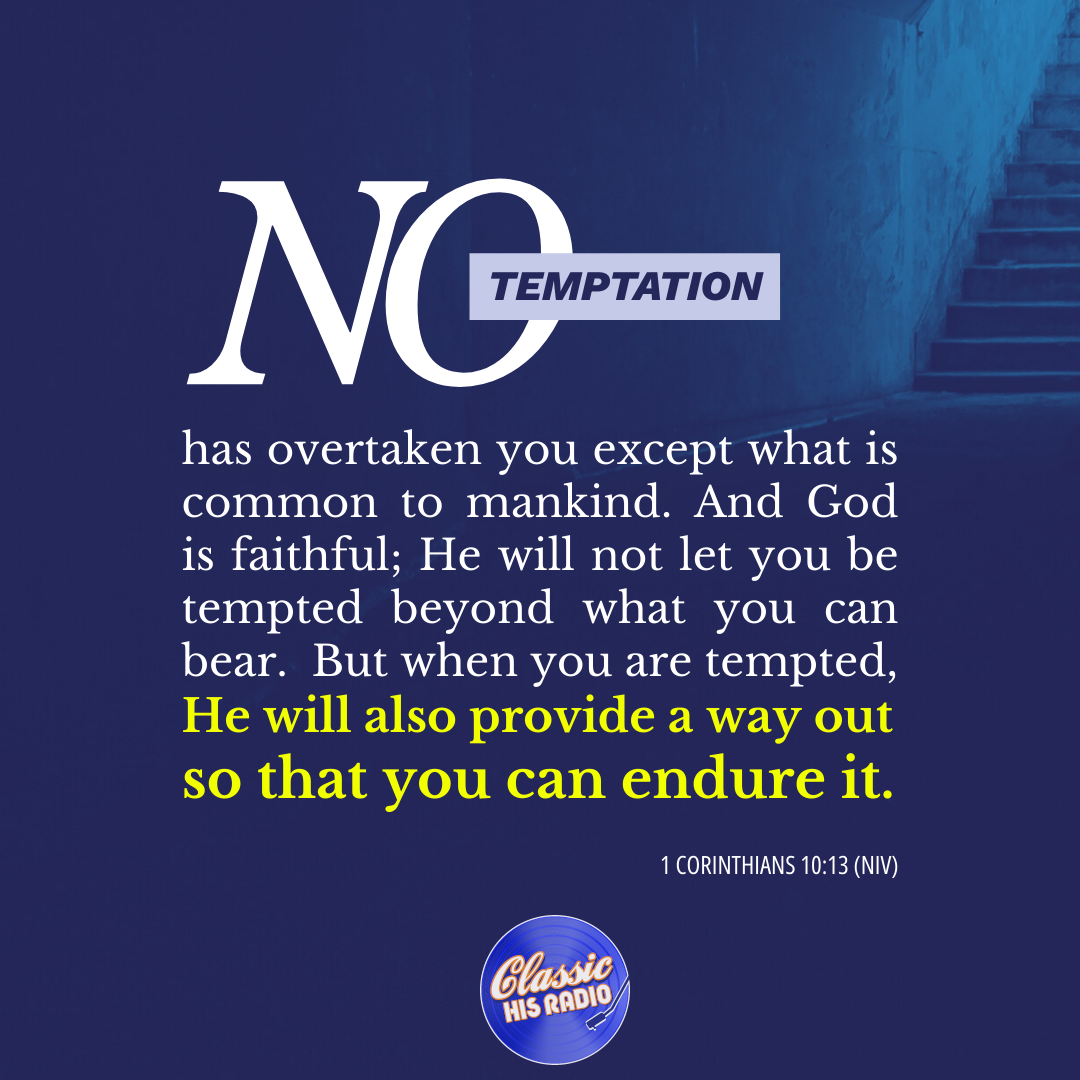 1 Corinthians 10:13 - Verse of the Day