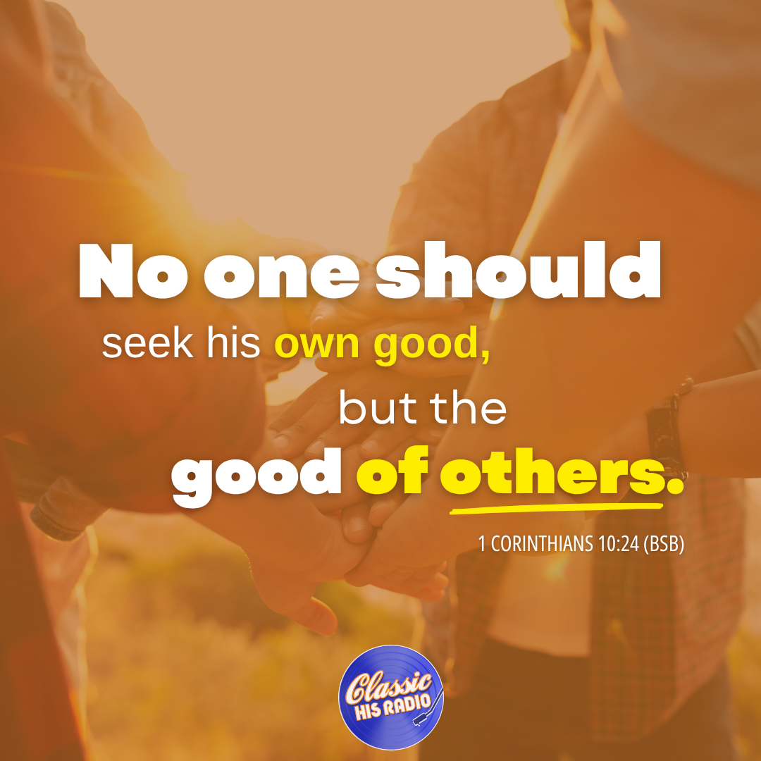 1 Corinthians 10:24 - Verse of the Day