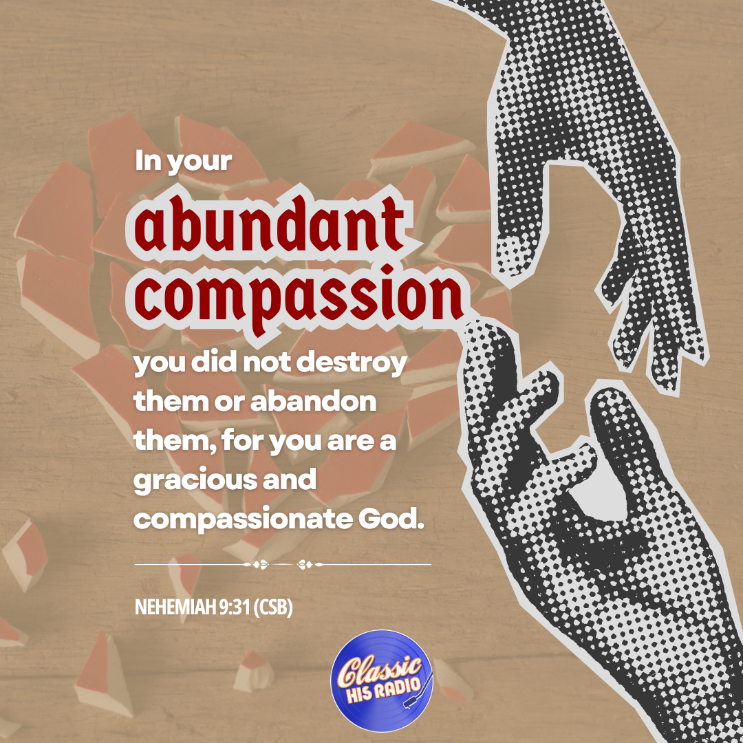 Nehemiah 9:31 - Verse of the Day