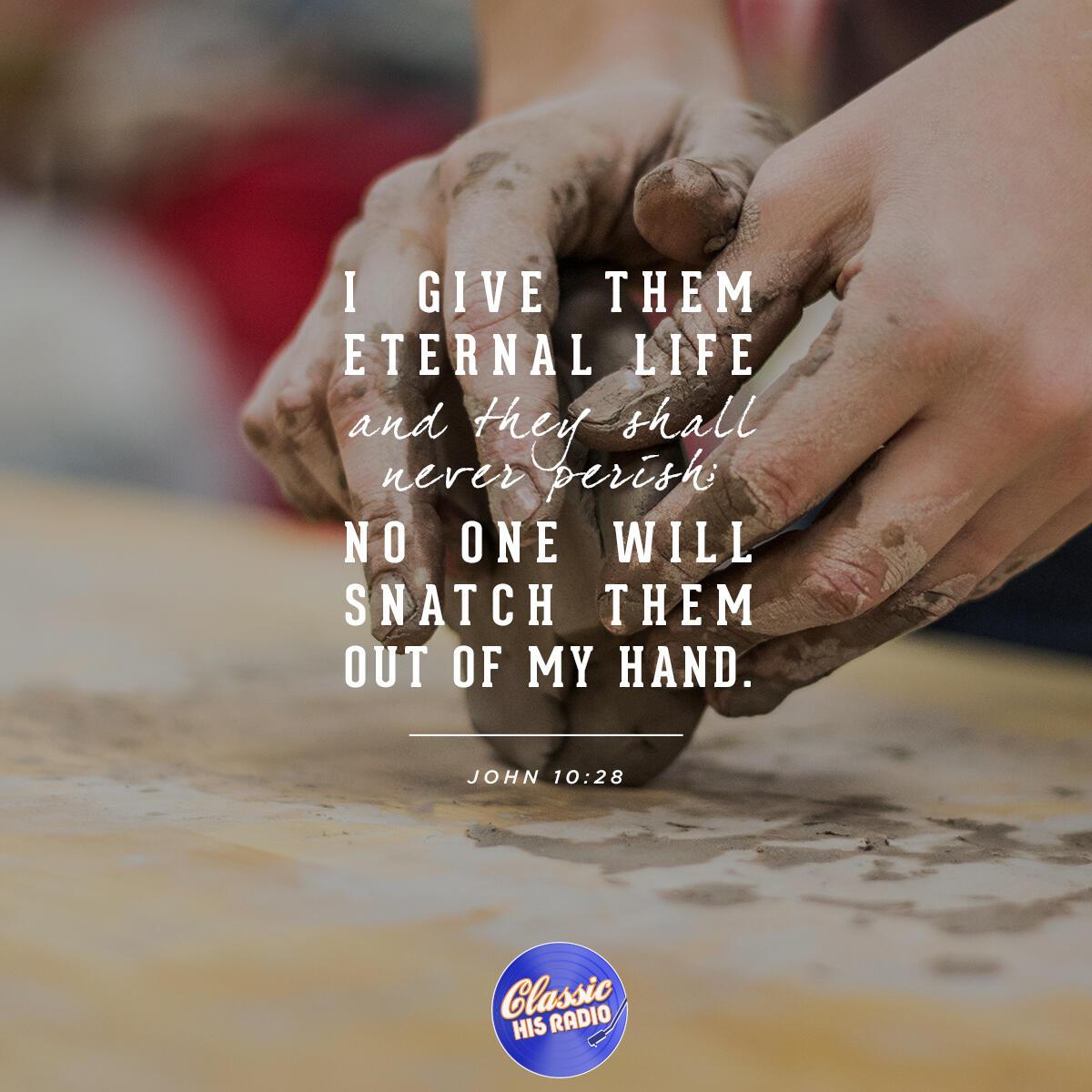 John 10:28 - Verse of the Day