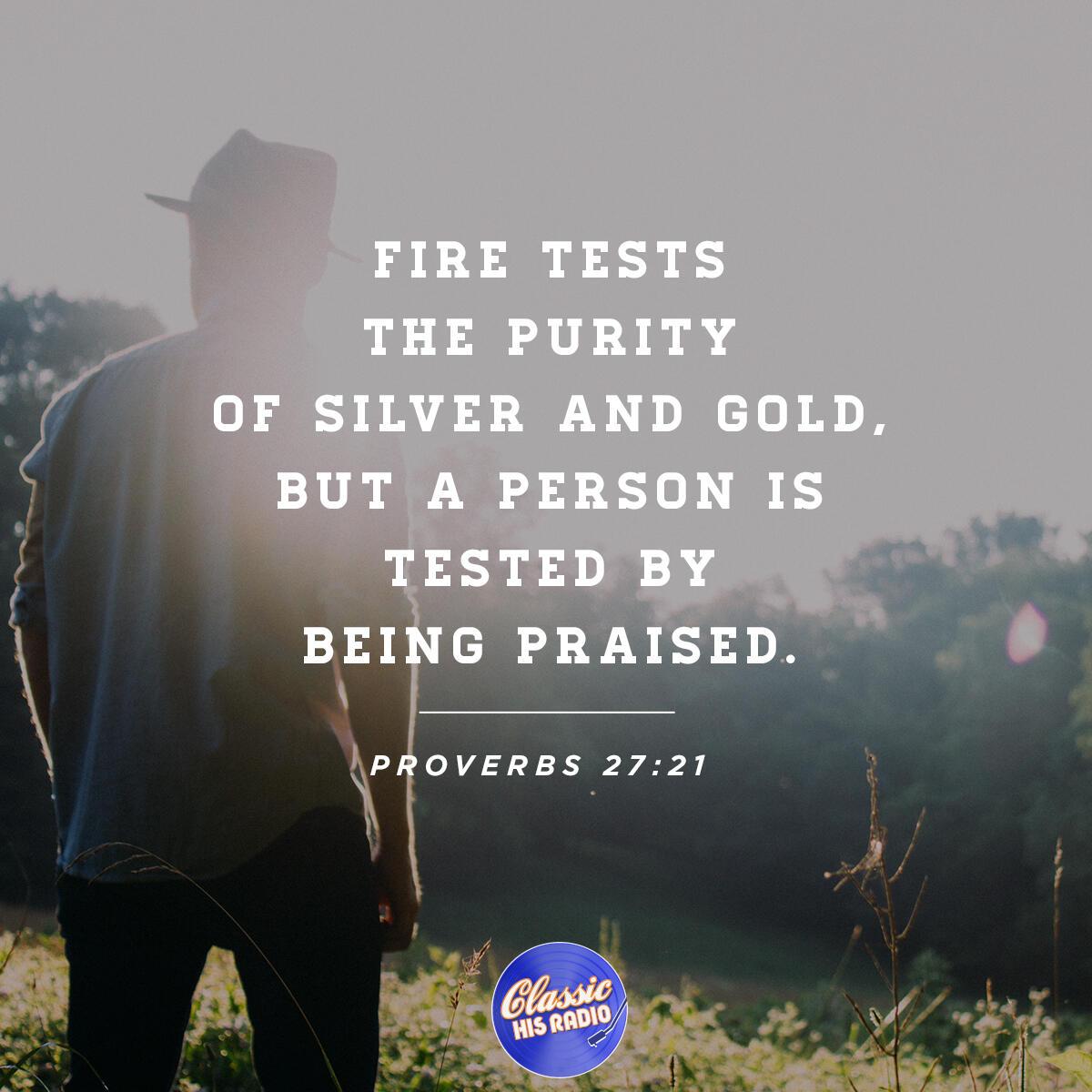 Proverbs 27:21 - Verse of the Day