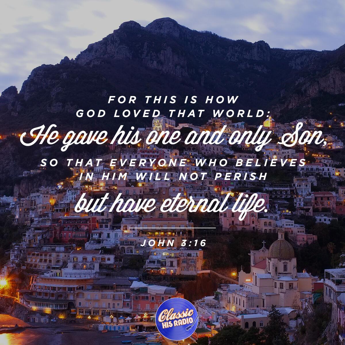 John 3:16 - Verse of the Day