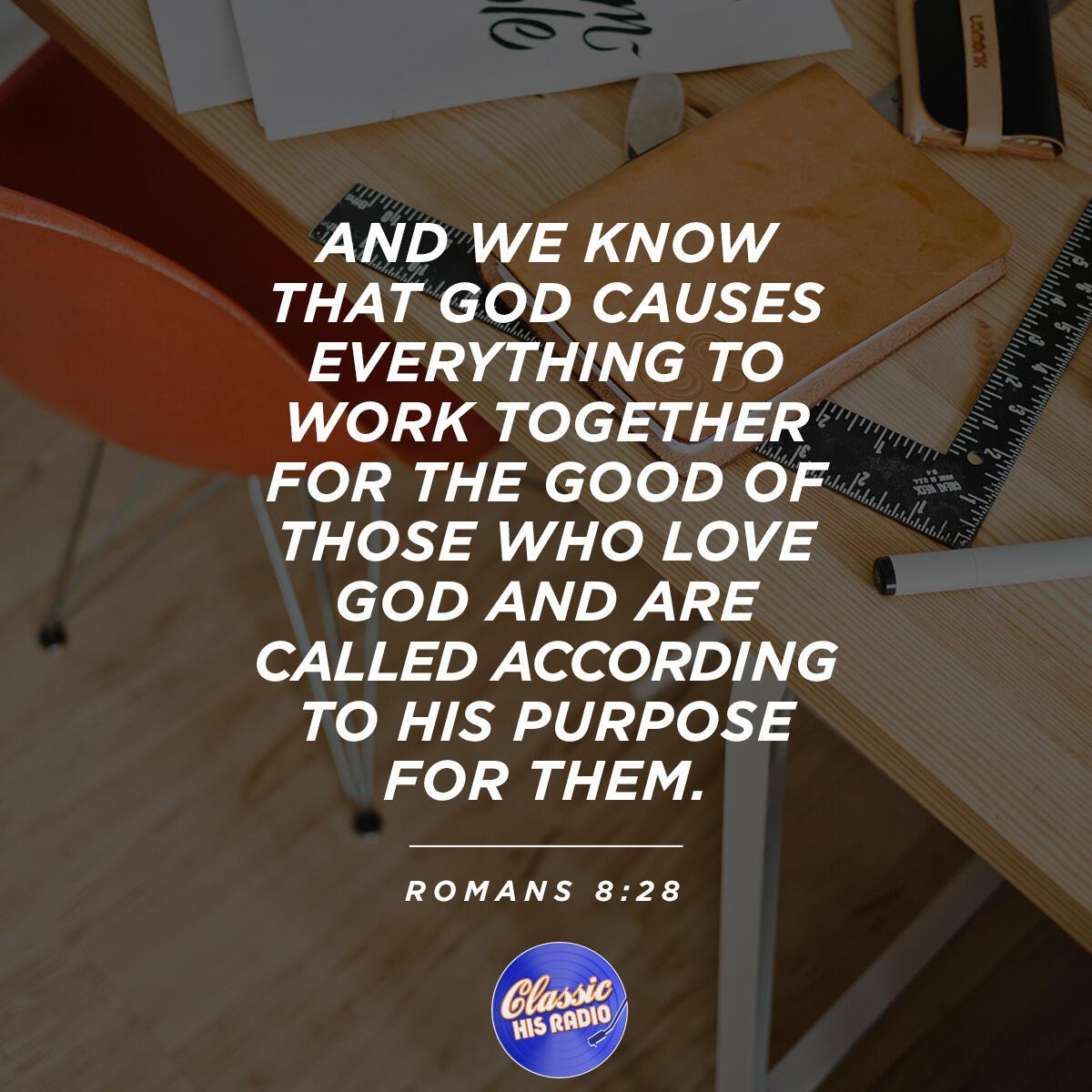 Romans 8:28 - Verse of the Day