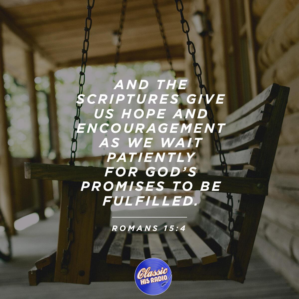 Romans 15:4 - Verse of the Day