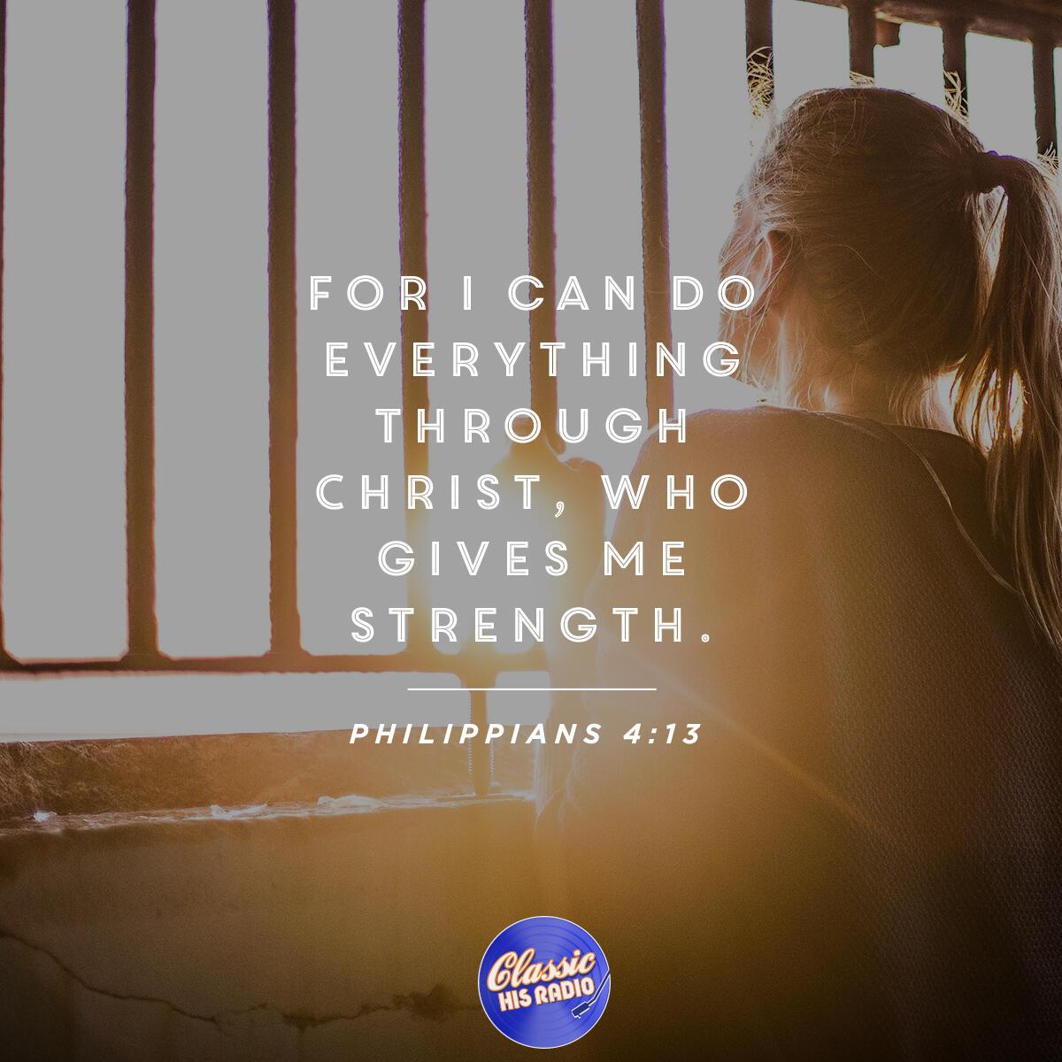 Philippians 4:13 - Verse of the Day