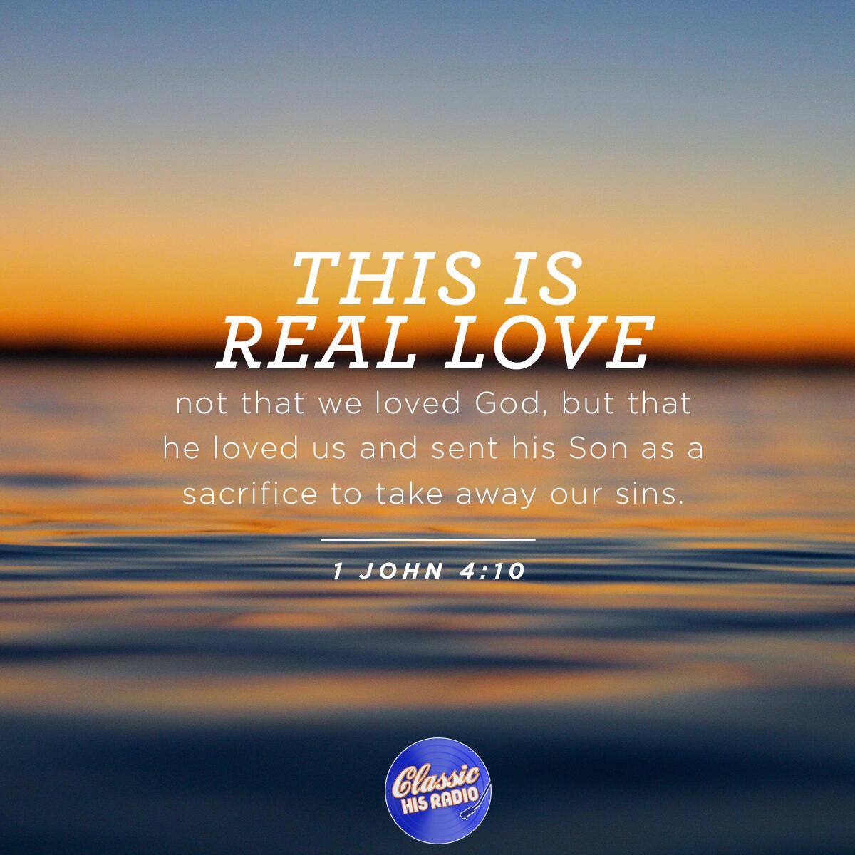 1 John 4:10 - Verse of the Day