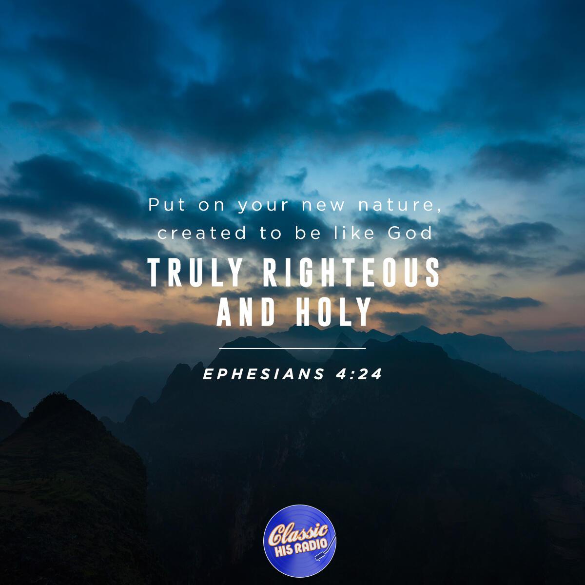 Ephesians 4:24 - Verse of the Day