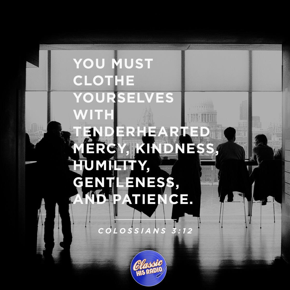 Colossians 3:12 - Verse of the Day