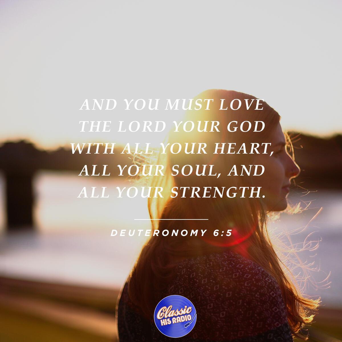 Deuteronomy 6:5 - Verse of the Day