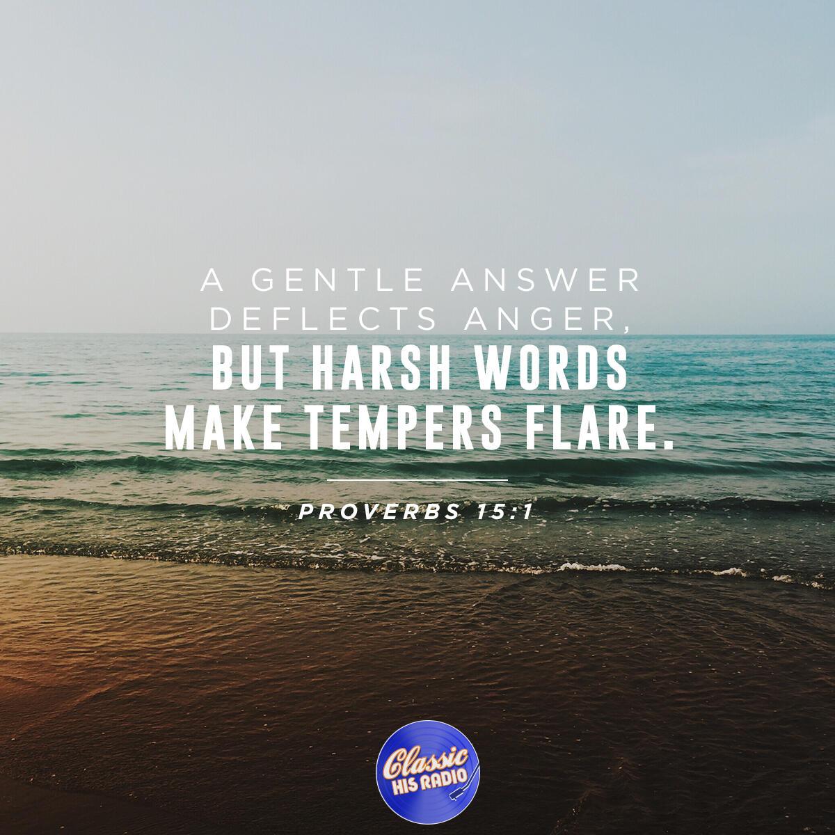 Proverbs 15:1 - Verse of the Day