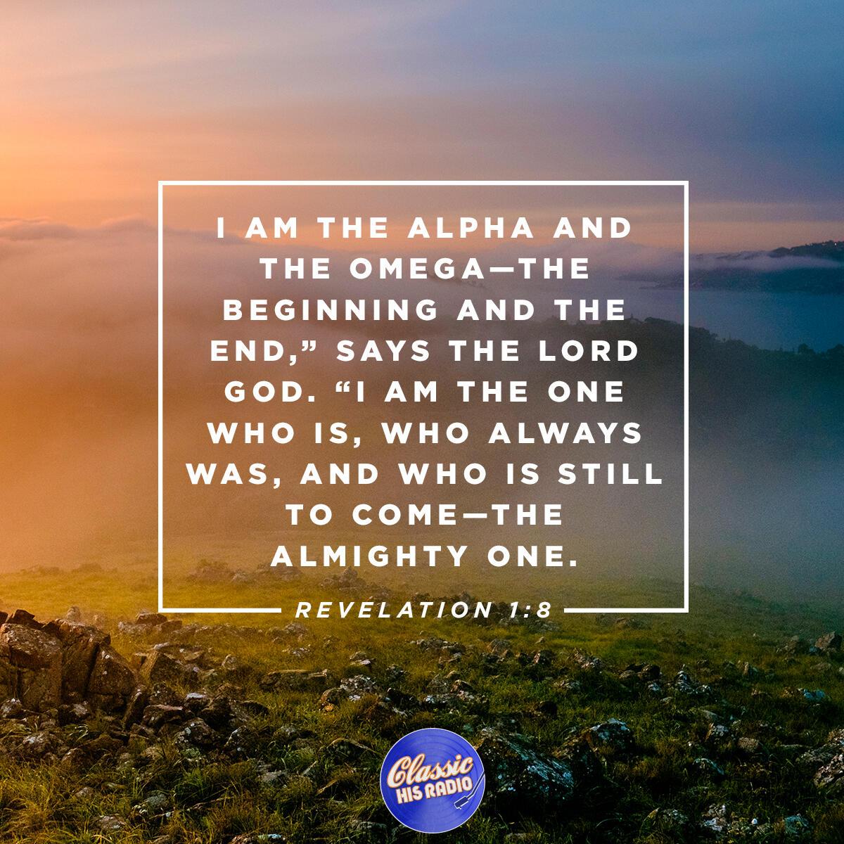 Revelation 1:8 - Verse of the Day