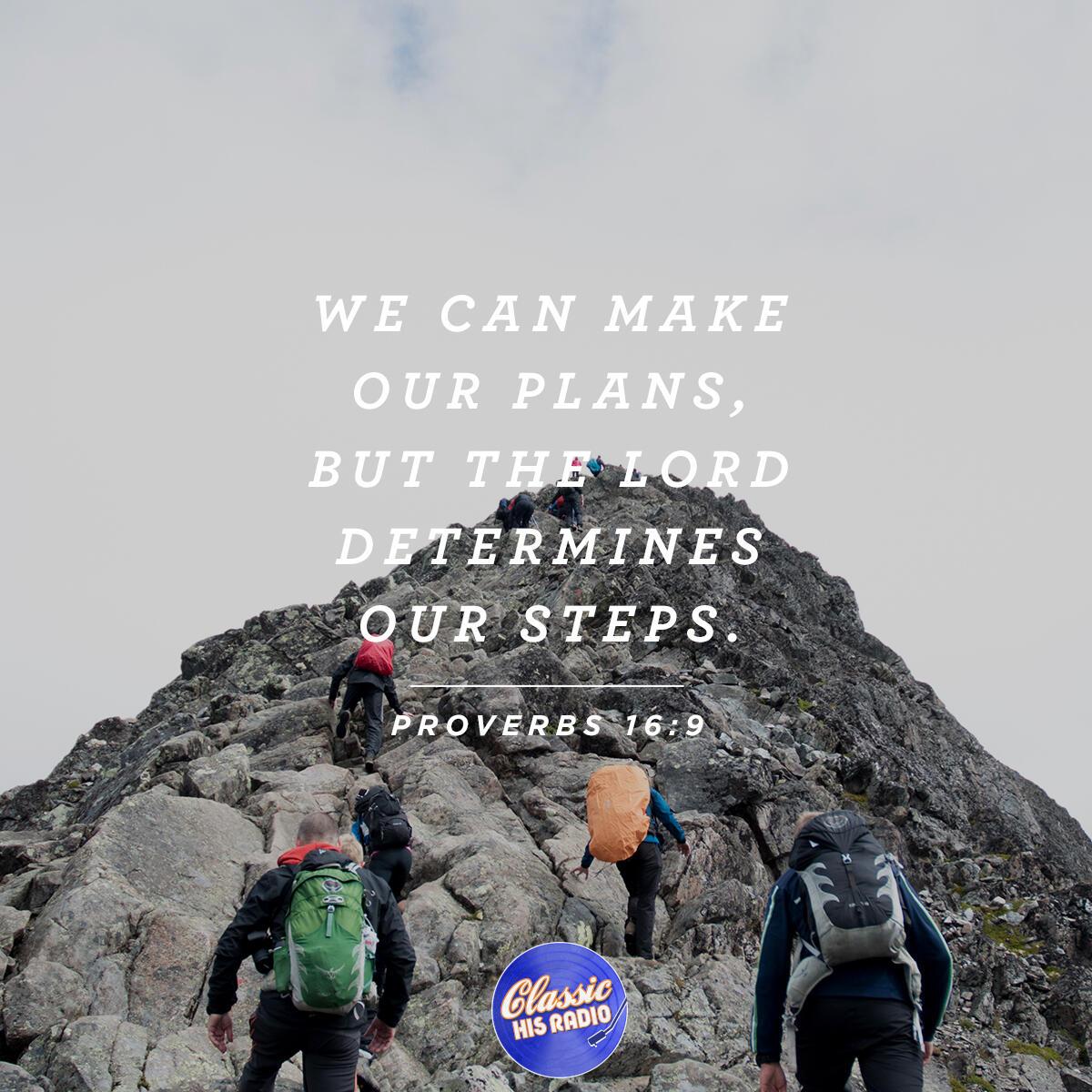 Proverbs 16:9 - Verse of the Day