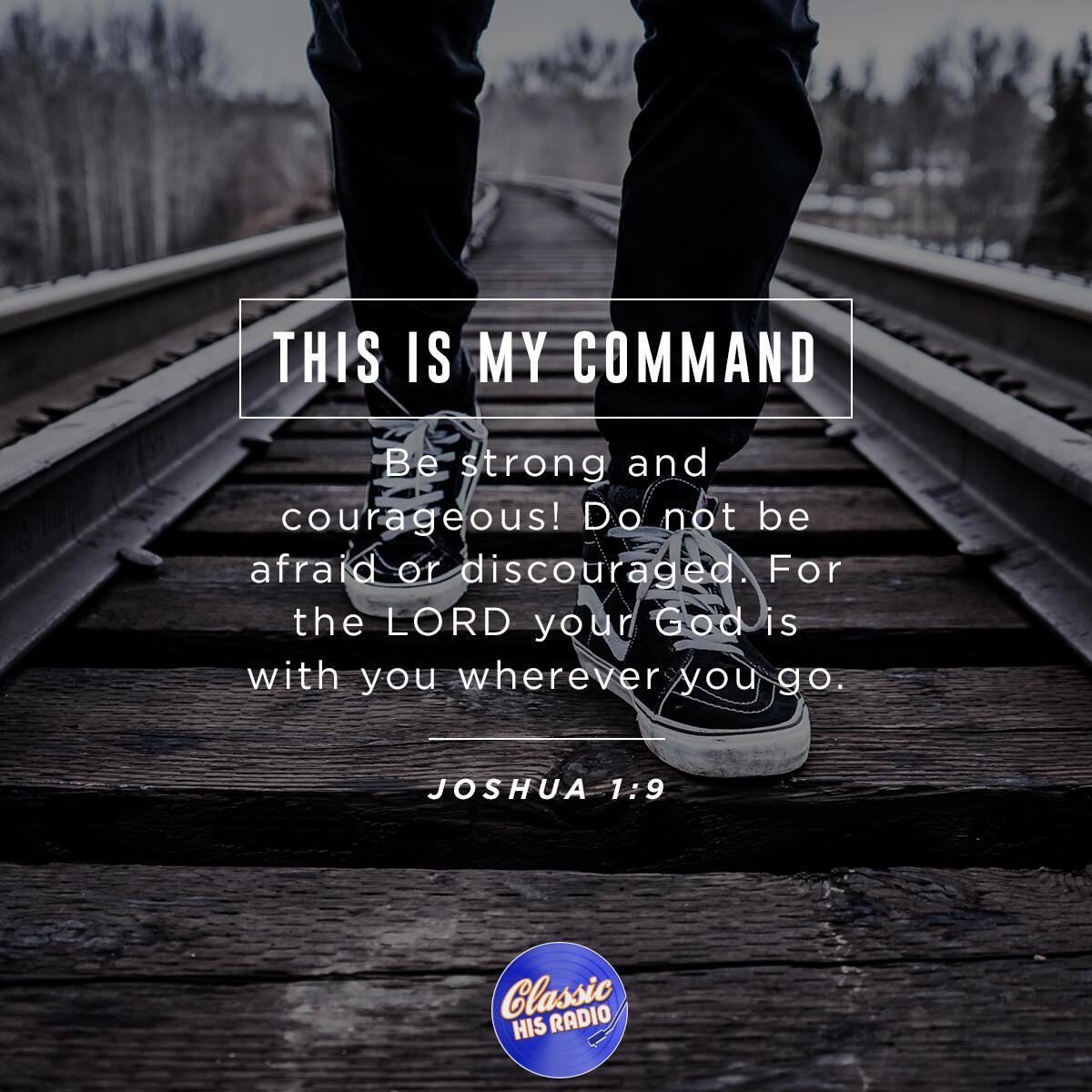 Joshua 1:9 - Verse of the Day
