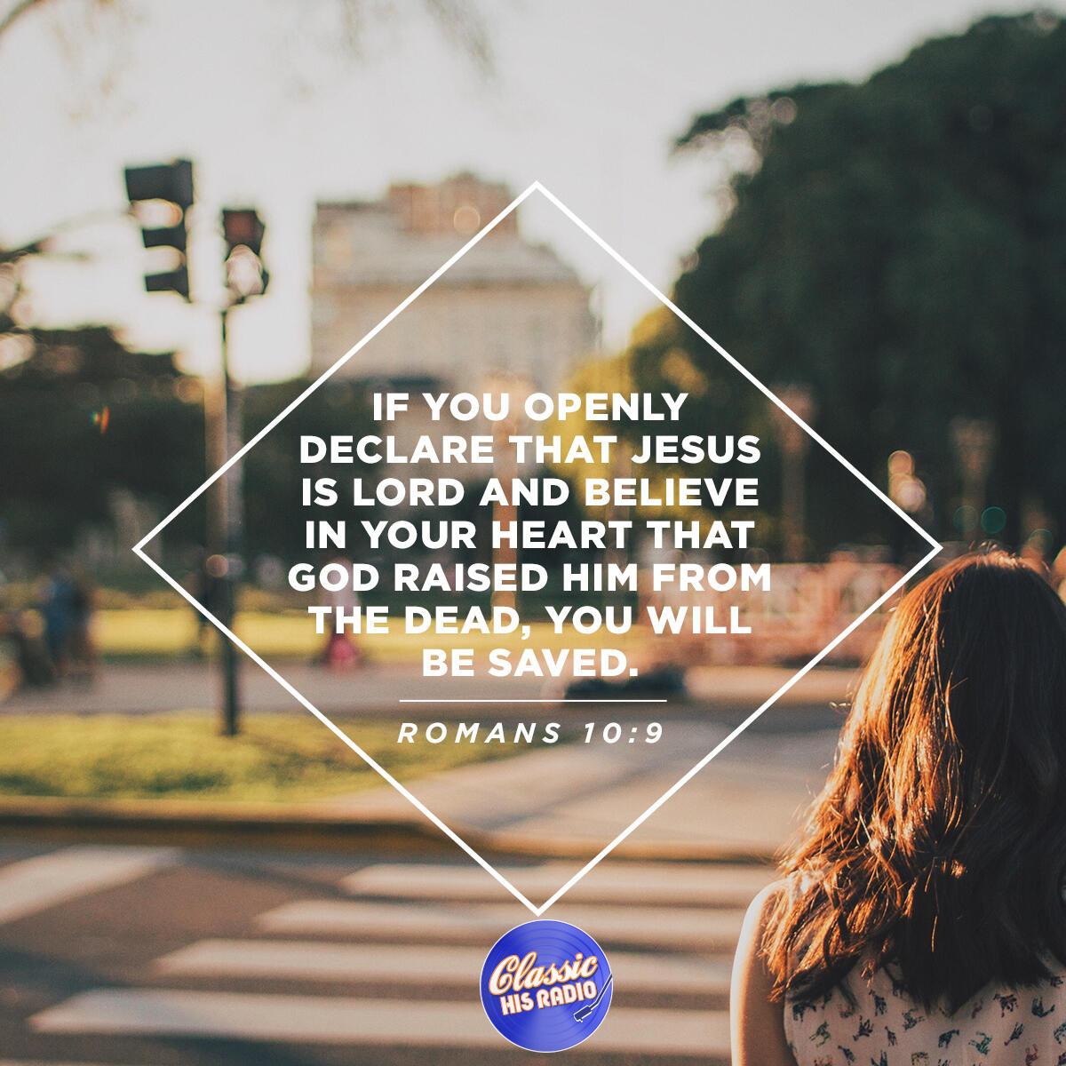 Romans 10:9 - Verse of the Day