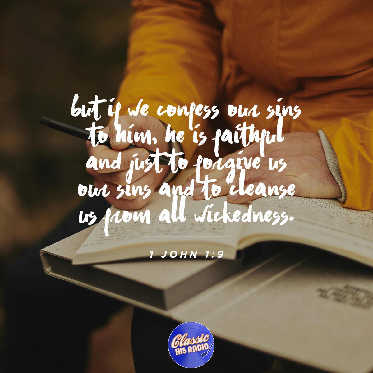 1 John 1:9 - Verse of the Day