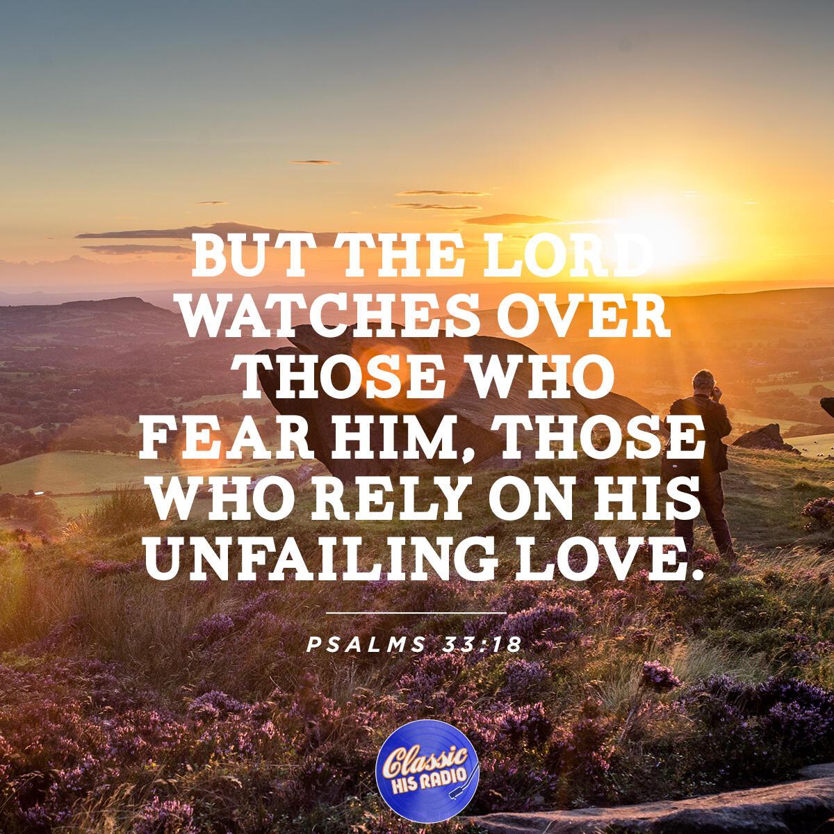 Psalms 33:18 - Verse of the Day