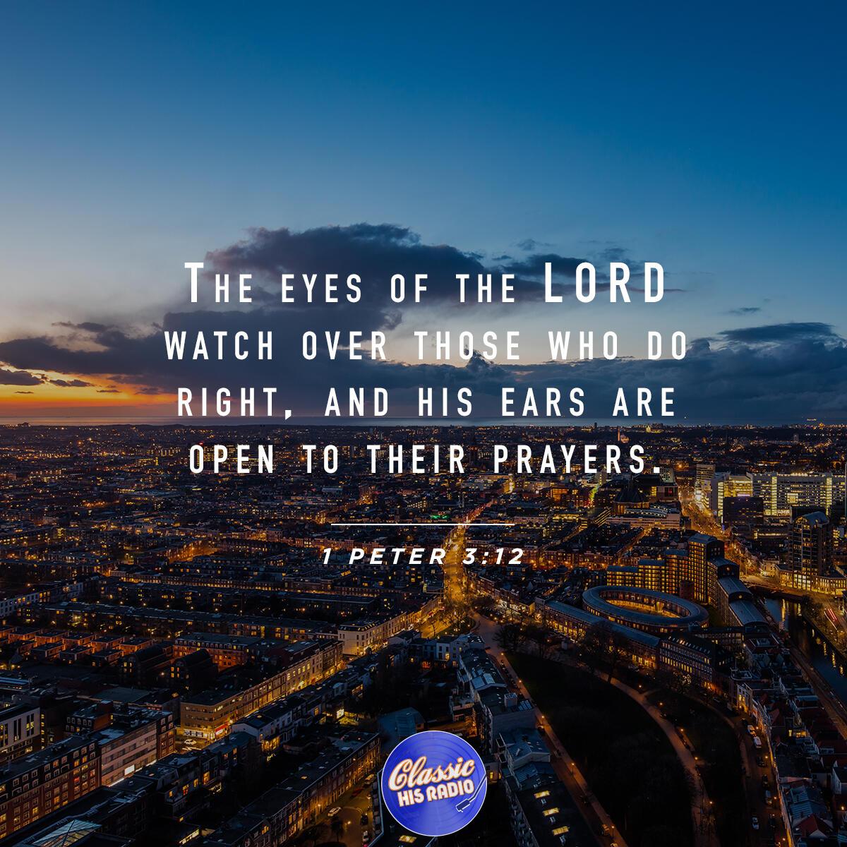1 Peter 3:12 - Verse of the Day
