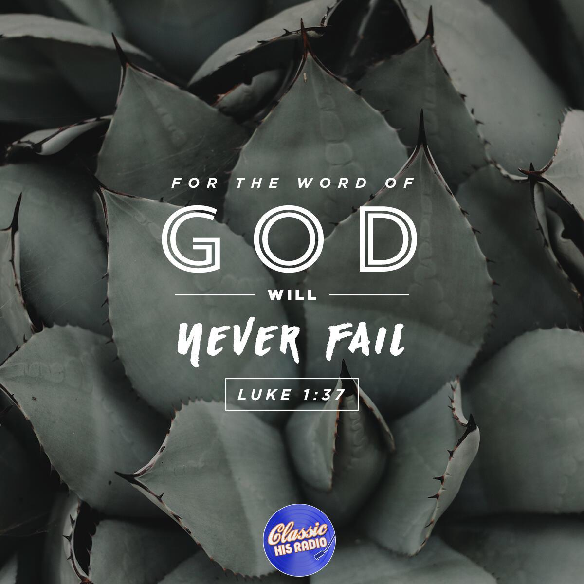 Luke 1:37 - Verse of the Day