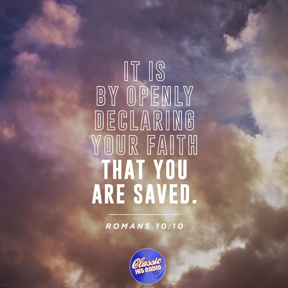 Romans 10:10 - Verse of the Day