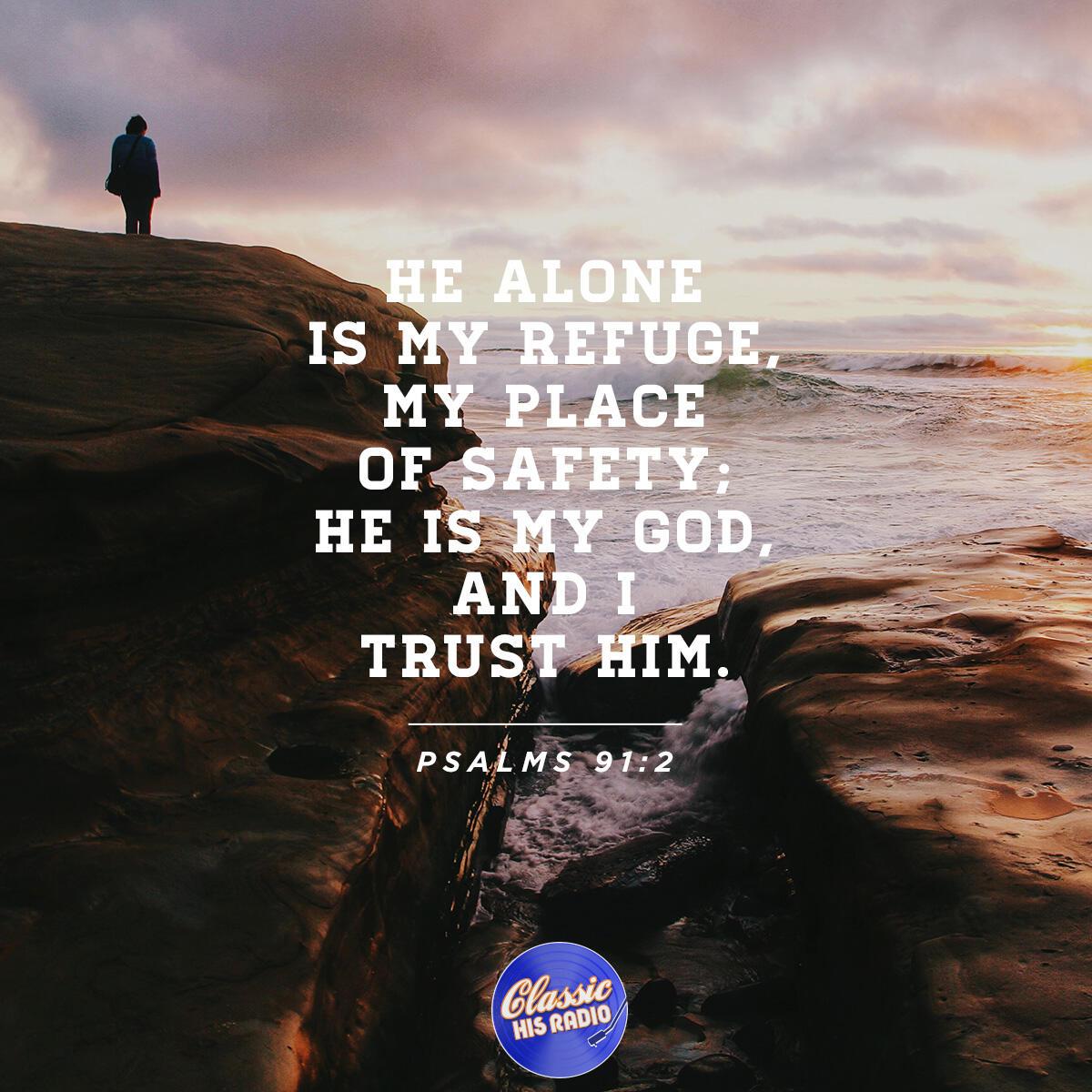 Psalms 91:2 - Verse of the Day