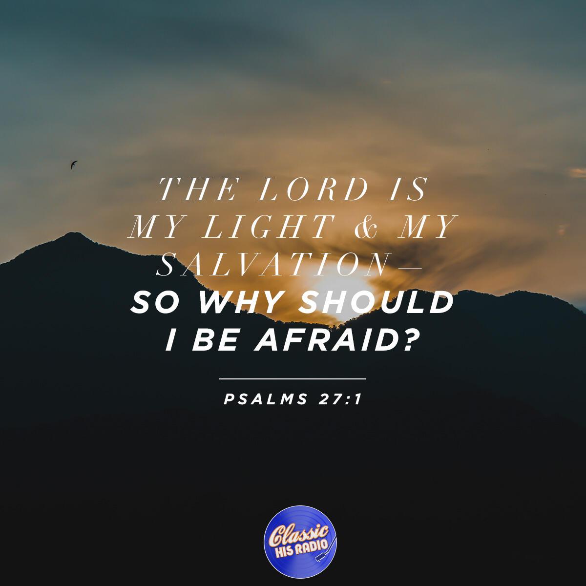 Psalms 27:1 - Verse of the Day