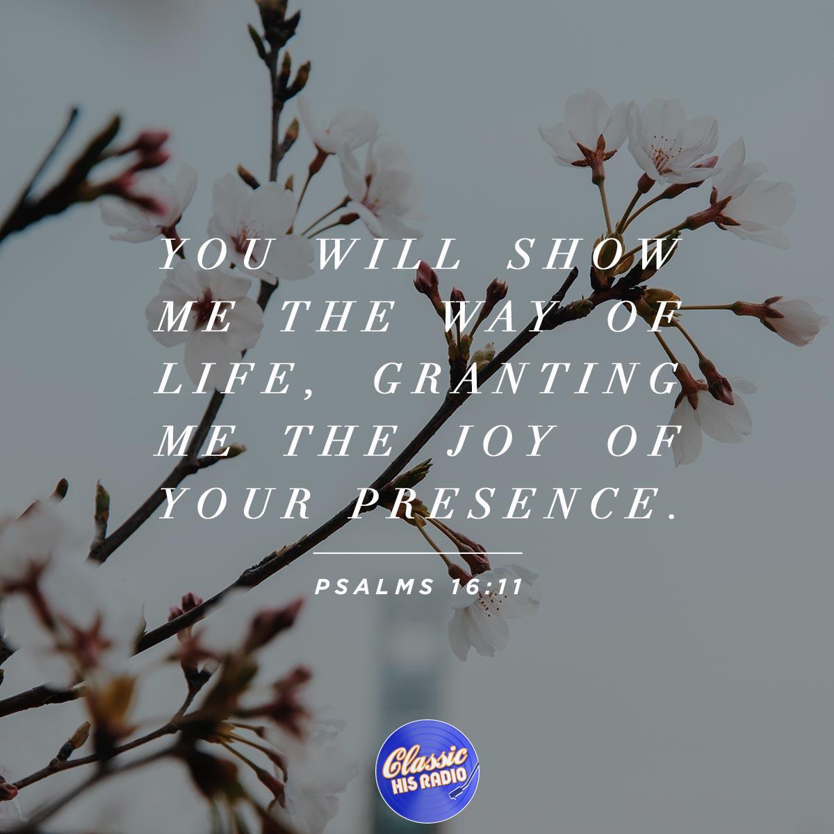 Psalms 16:11 - Verse of the Day