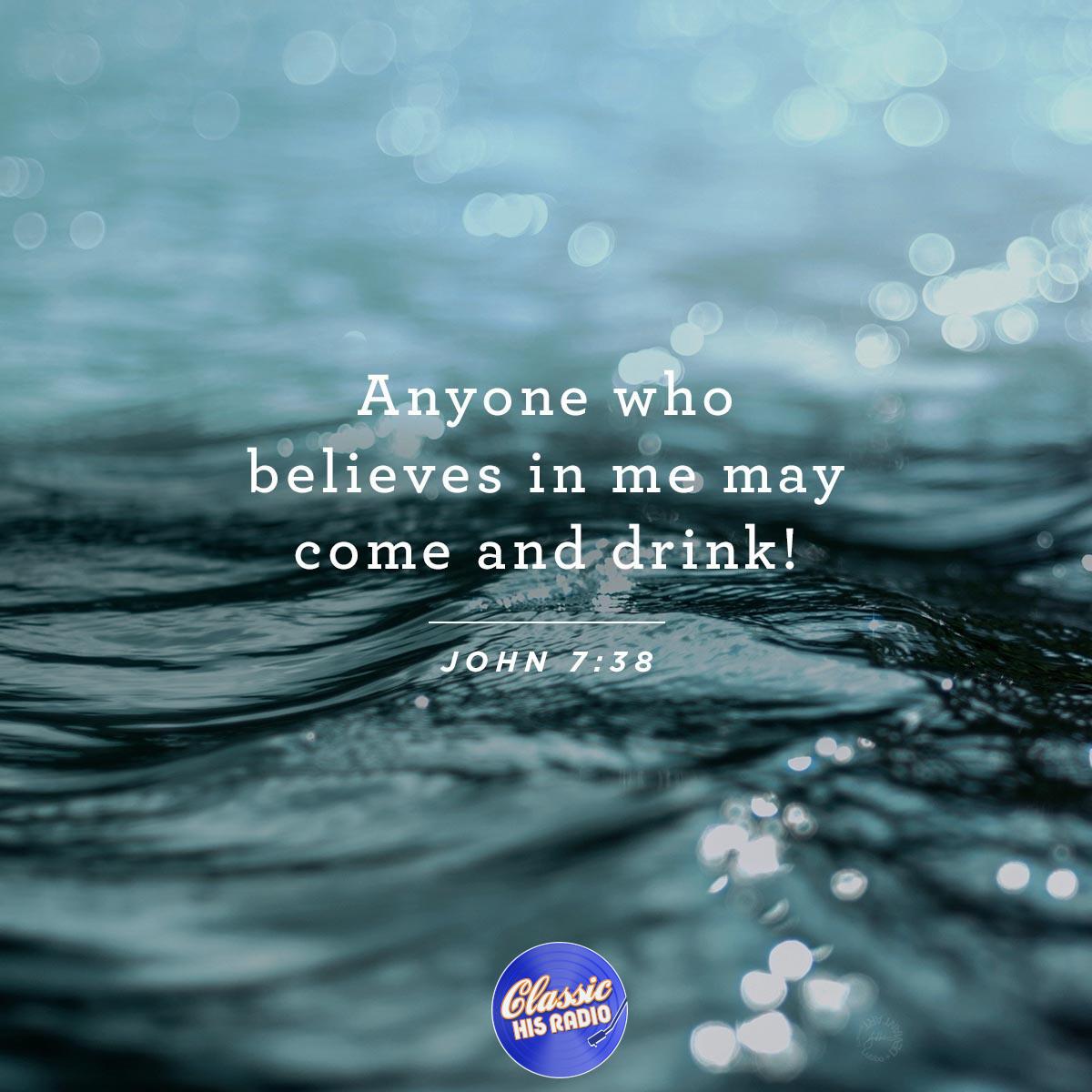 John 7:38 - Verse of the Day