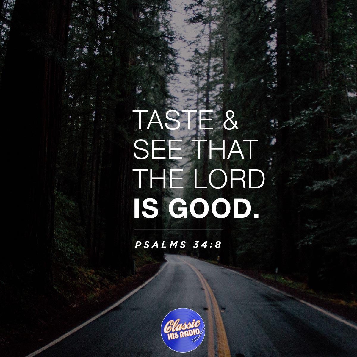 Psalms 34:8 - Verse of the Day