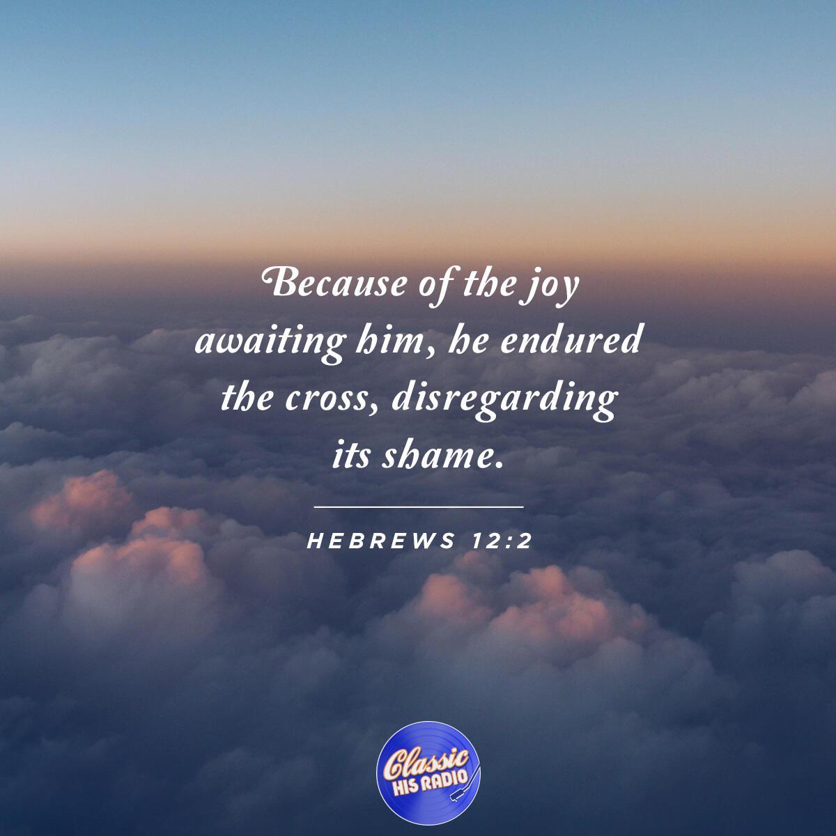 Hebrews 12: 2 - Verse of the Day