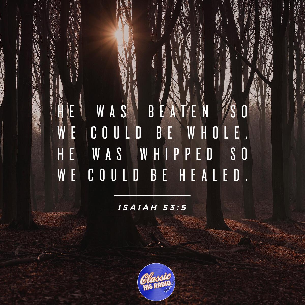 Isaiah 53:5 - Verse of the Day