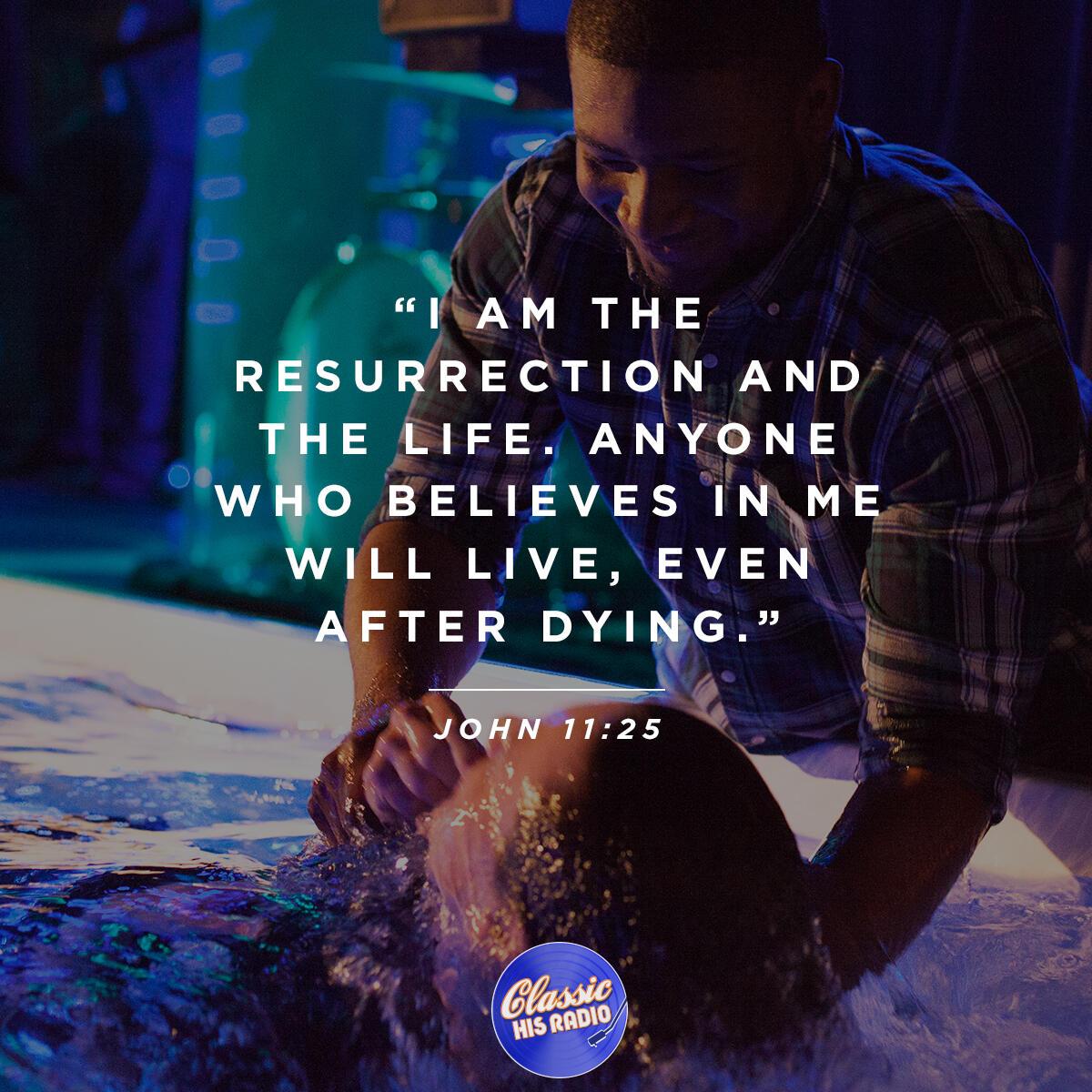 John 11:25 - Verse of the Day