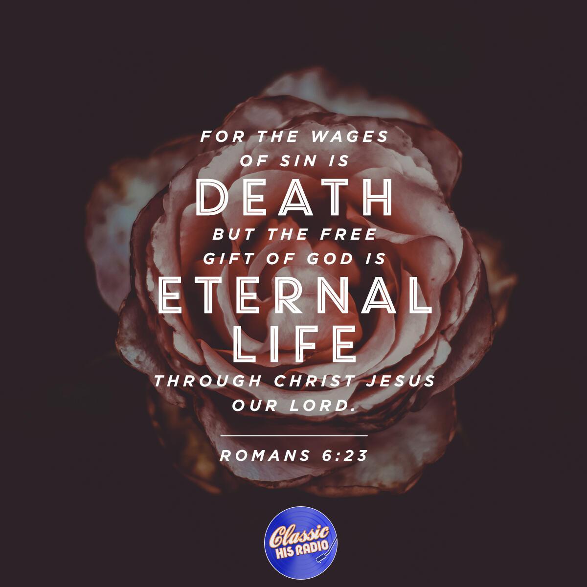 Romans 6:23 - Verse of the Day