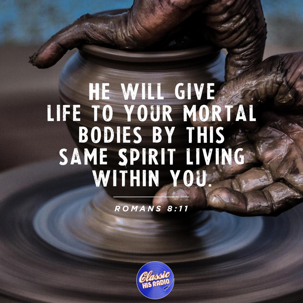 Romans 8:11 - Verse of the Day