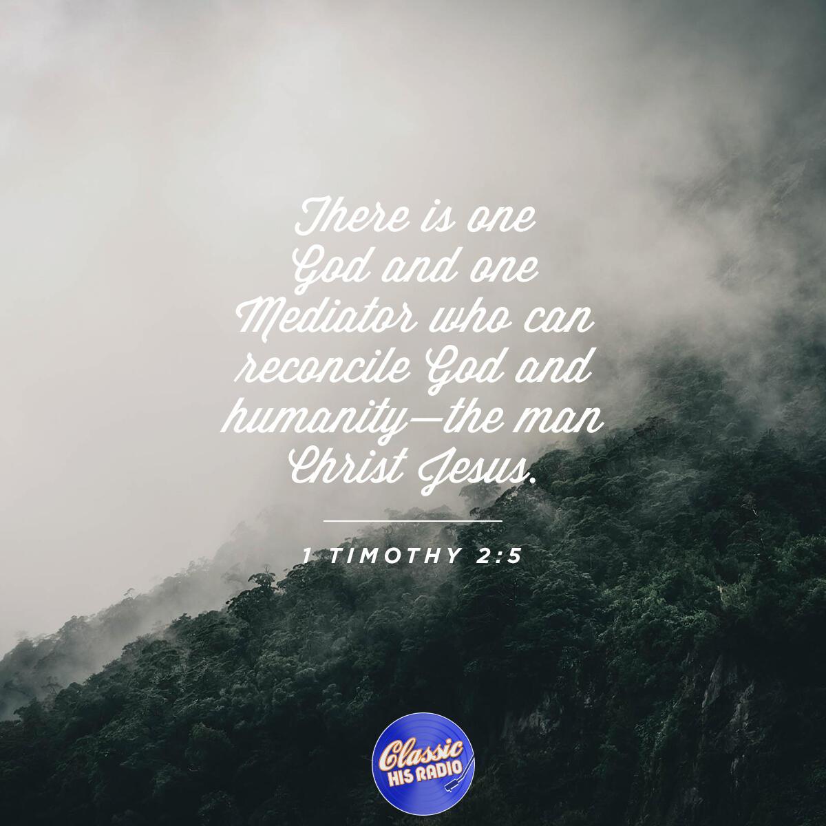 1 Timothy 2:5 - Verse of the Day