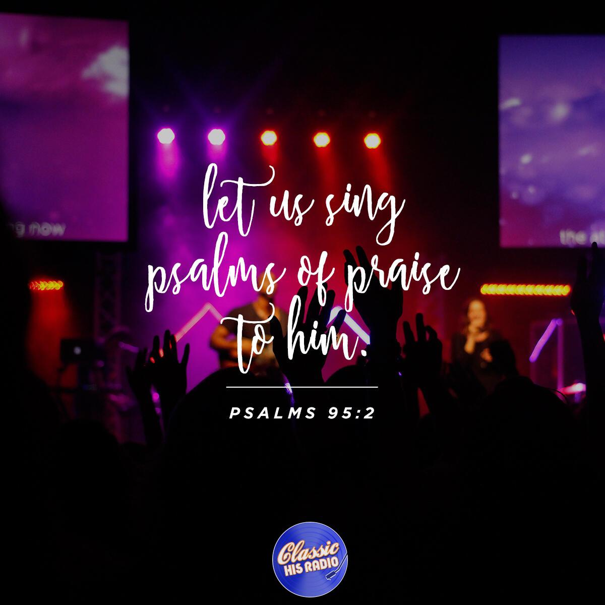 Psalms 95:2 - Verse of the Day