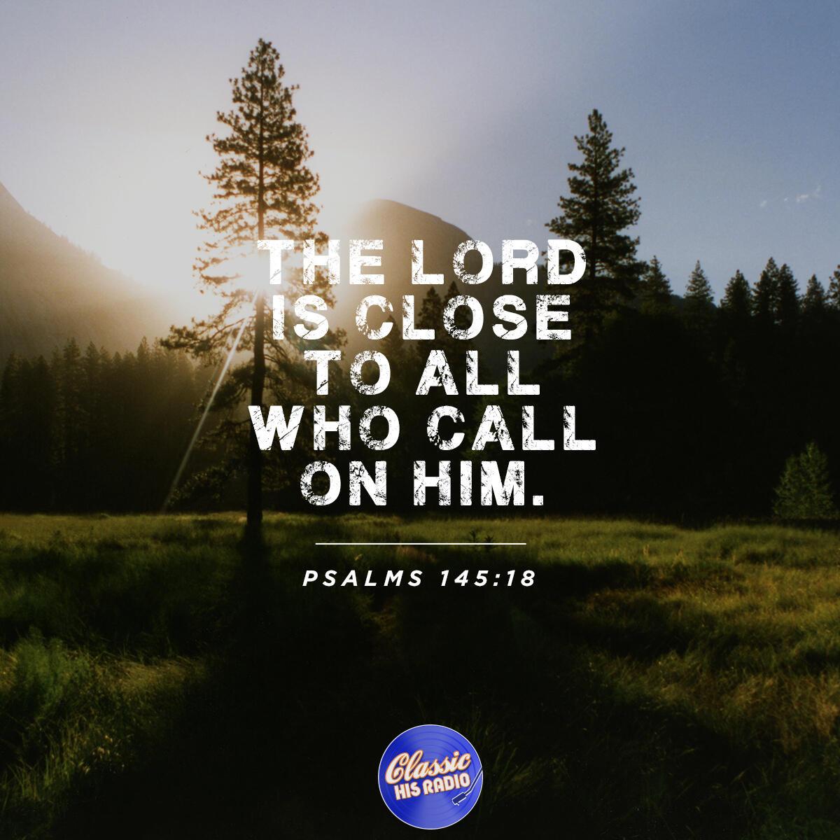 Psalms 145:18 - Verse of the Day