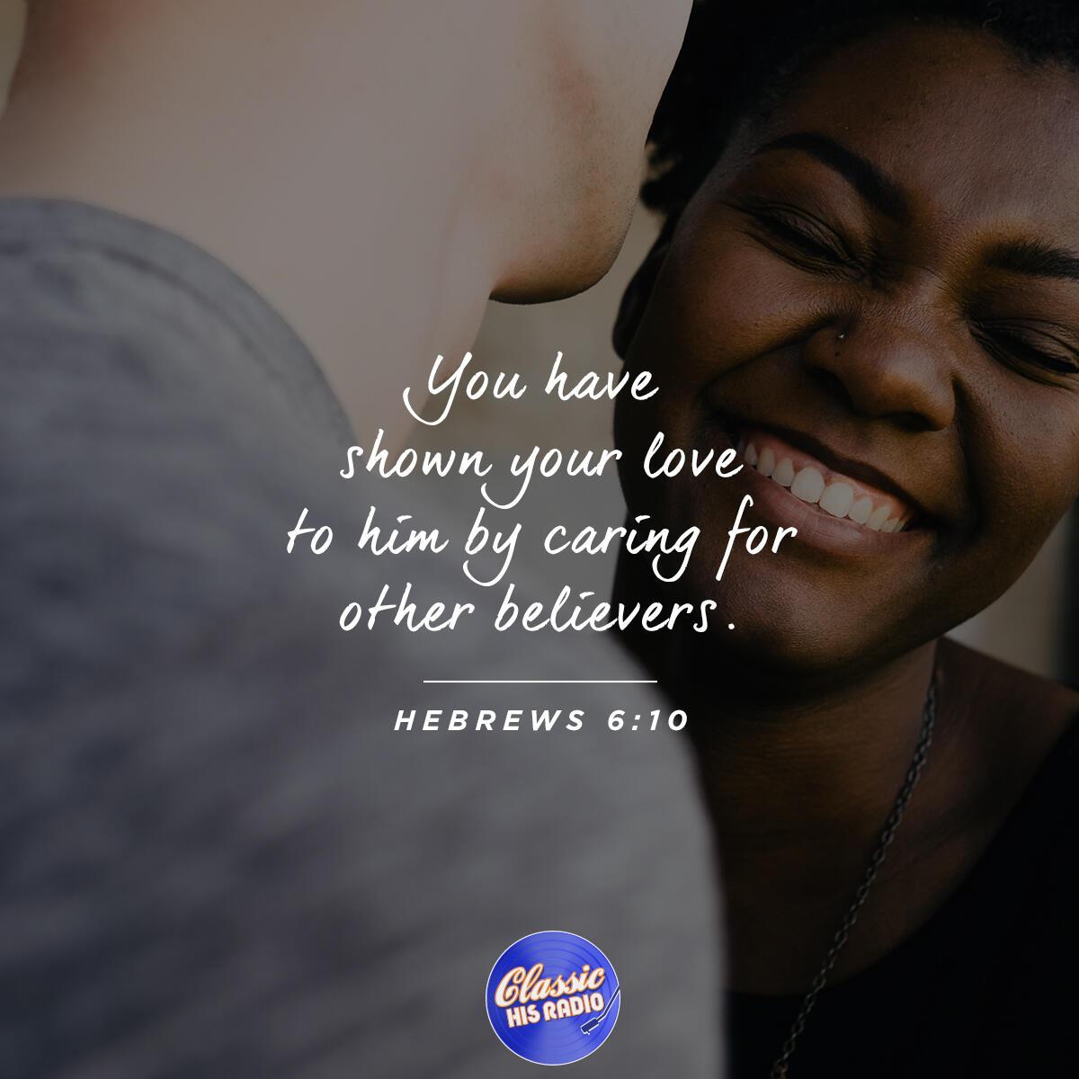 Hebrews 6:10 - Verse of the Day
