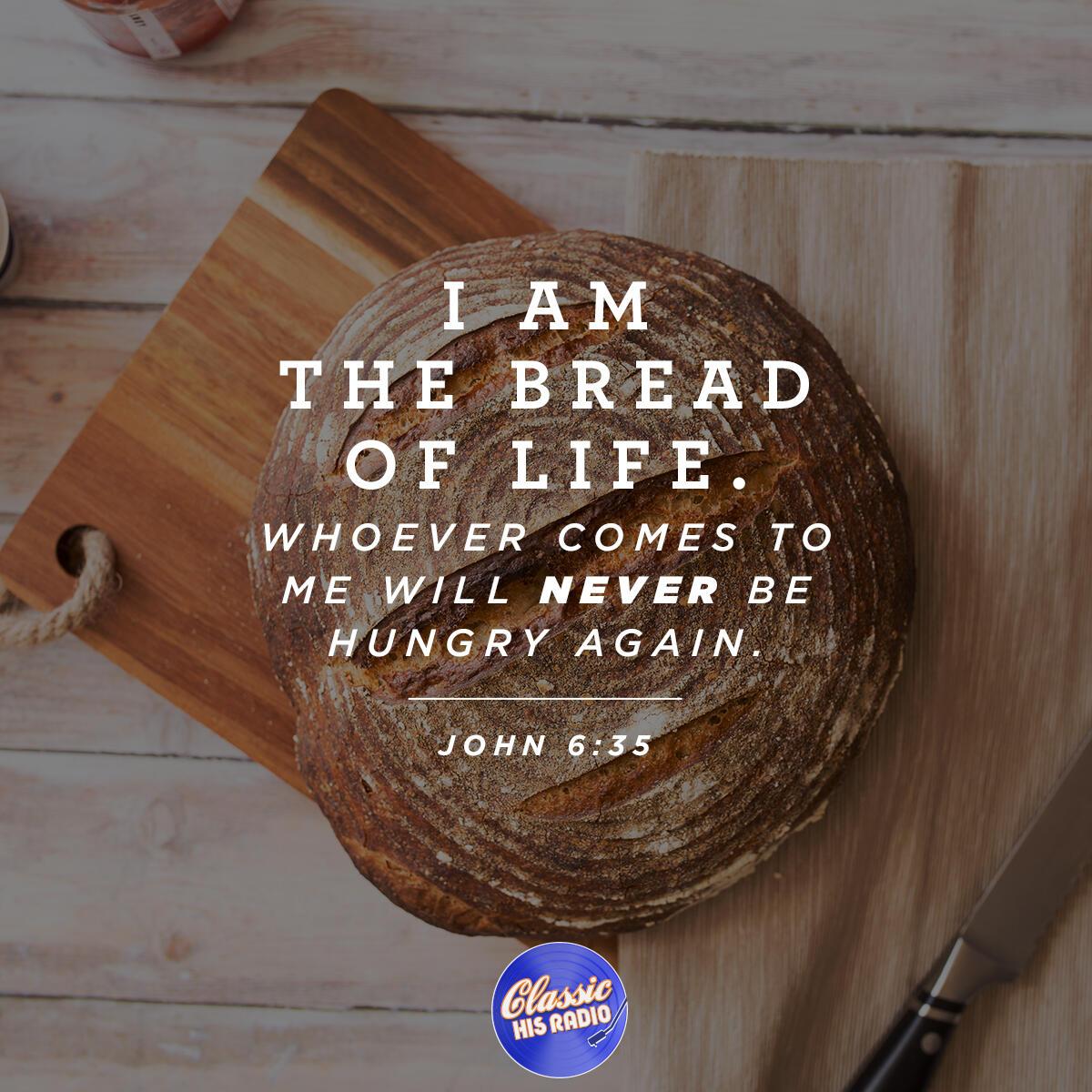 John 6:35 - Verse of the Day